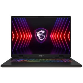 Resim MSI Sword 16 HX B14VGKG-473XTR i7 14650HX 16" 32GB RAM 1TB SSD 8GB RTX4070 115W FHD+ 144Hz FreeDOS Laptop 