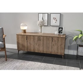 Resim KZNMOB HOME Çok Amaçlı Mdf Konsol Dolap -18mm Mdf 