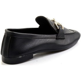 Resim Siyah Kadın Loafer Ayakkabı K01688011009 Siyah 