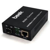 Resim Beek Gigabit Ethernet to Gigabit SFP Media Converter&lt;br&gt;Beek 10/100/1000Base-T to 1000Base-Fx Media Converter, GE SFP Slot 