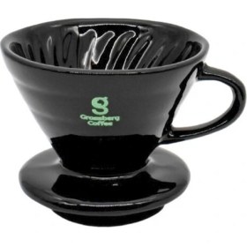 Resim PremiumPort Klasik Demleme Seti, 3'lü V60 Dripper ve Filtreleri ile Kahve Keyfi 