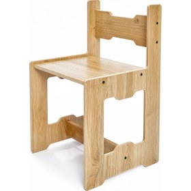 Resim Minera 4-6 Yaş Martı Model Ahşap Montessori Aktivite Çalışma Sandalyesi (1 Sandalye) 