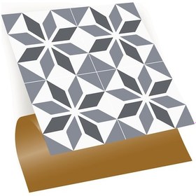 Resim Tink Kendinden Yapışkanlı Geometrik 028 Desenli Pvc Karo 30x30 Cm 