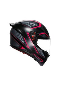 Resim Agv Kask/k1 S E2206 Slıng Matt Black Pınk Configuration Çok Renkli 