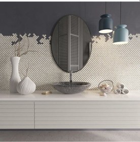 Resim 30x42 Cm Modern Oval Banyo Aynası Siyah Çerçeveli Dekoratif Duvar Aynası Siyah 