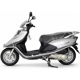 Resim Falcon Guppi 110 Scooter Motosiklet Gri 