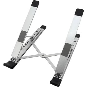 Resim Kaliteli Tok Alüminyum Dizüstü Bilgisayar Notebook Standı Yüksekliği Ayarlanabilir 30CM Maksimum Yükseklik Stand Taşınabilir Yükseltici MacBook Uyumlu Tüm Dizüstü Bilgisayar 10-16 Inç N8 