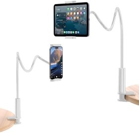 Resim Juo 90 CM Akrobat Esnek Tablet ve Telefon Tutucu Stand Beyaz 