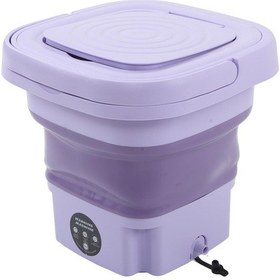 Resim Sellwell 8 KG Portatif Katlanabilir Çamaşır Makinesi 