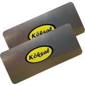 Resim KÖKSAL Rötüş Rütüş Rütüş Çeliği 4cmx9cm 2 Adet Fiyatıdır. 