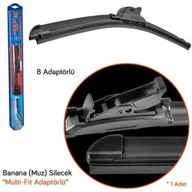 Resim Rbw Multi-Fit 8 Adaptörlü Muz Tipi Banana Silecek 28 İnç - 700 MM 