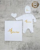 Resim yzc home size dair... Bt K1007 Isimli Kız Bebek Battaniye Tulum Şapka Eldiven Set 
