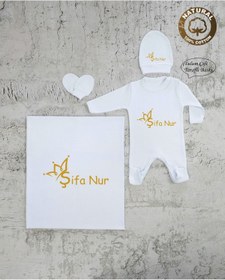 Resim yzc home size dair... Bt K1007 Isimli Kız Bebek Battaniye Tulum Şapka Eldiven Set 