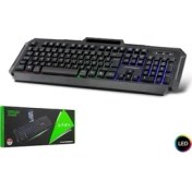 Resim Hadron HDX2605 Oyun Klavye Ledli Q 