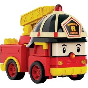 Resim MCM Group Polı MRT-686 Sesli ve Işıklı Robocar Poli Büyük Transforming Robot Roy -Necotoys 