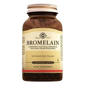 Resim Solgar Bromelain 150 mg 60 Kapsül 