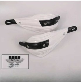 Resim Pazly White Motosiklet Off-road Gidon Koruyucu Rüzgarlık Siperi Modifikasyonu 