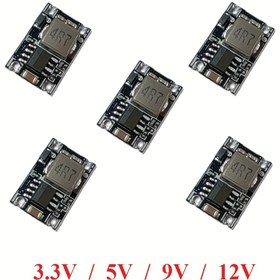 Resim Adet DC-DC Buck Converter Güç Kaynağı Modülü - Ayarlanabilir Voltaj 5V-30V'den 3.3V/5V/9V/12V, 3A Çıkış, %97 Yüksek Verimlilik, Aşırı Gerilim/Aşırı Akım/Aşırı Sıcaklıktan Koruma, Kompakt Düşük Gürültü Tasarım DIY Elektronikleri için Robotlar, Solar & Rüzgar Enerji Sistemleri, Şebeke veya AC Giriş Maksimum 36V Çalışma Gerilimi, 5V-30V’dan 3.3V/5V/9V/12V Konversiyonu Dayanıklı Ve Sağlam Ev Ofis İç Kullanım İçin, 5 Adet 