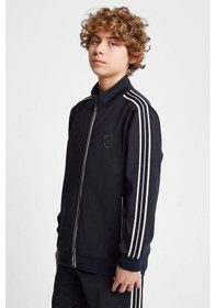 Resim Lescon Çocuk Fermuarlı Sweatshirt 25n-3155 Lacivert 
