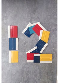 Resim Keçeli Ragle 12 Adet Folyo & Cam Filmi Yapıştırma Aparatı 