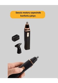 Resim Diyar-ı Fırsat Usb Şarjlı Sessiz Burun Ve Kulak Kılı Temizleme Cihazı 
