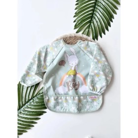 Resim Bebe-Chi Bebechi Bambino Kids Uzun Kollu Mama ve Aktivite Önlüğü Tavşan (6-24 Ay) 