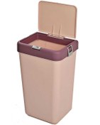 Resim Moonstar Motek Kirli Çamaşır Sepeti Pratik Kapaklı 40 Litre Mt08 