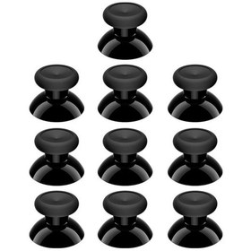 Resim Cbtx Xbox One Uyumlu 10 Adet Denetleyici Joystick 3d Analog Kapağı Siyah 