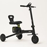 Resim İgofor Hafif Taşınabilir Uzun Menzilli 3 Tekerlekli Katlanabilir Elektrikli Oturulabilir Scooter 