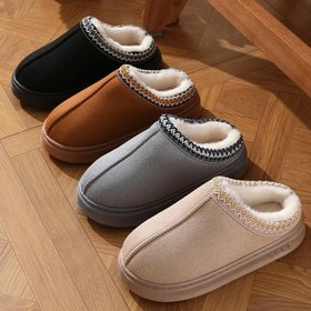 Resim Meanyou Polar Astarlı UGG Terlik - Kahverengi / EU 