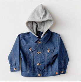 Resim Bebek Ceket Jacket Casual Ac25936 İndigo 