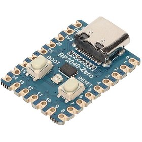 Resim Fosenze Rp2040 Zero Mikrodenetleyici Geliştirme Kartı - Çift Çekirdekli Arm Cortex M0+ - Usb-c - 29 Gpıo - C/c++/python Desteği 