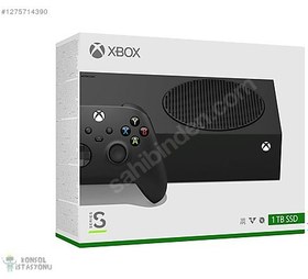 Resim Microsoft XBOX Series S 1 TB Sıfır Siyah Oyun Konsolu 