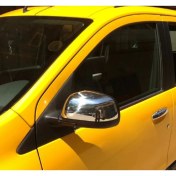 Resim Ebal Oto Dacia Dokker Krom Ayna Kapağı 2 Prç. 2012 ve Sonrası Paslanmaz Çelik 