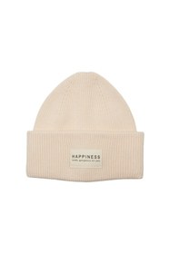 Resim Only Minimalist Oversized Erkek Bere - Günlük Şıklık - Ekru / STD 