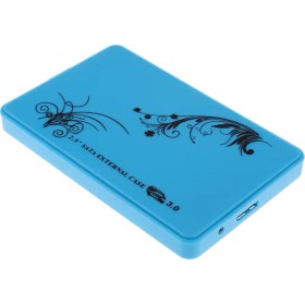 Resim 7.5mm / 9.5mm Sata SSD Ila Usb3.0 2.5 '' Dizüstü Mavi Için Harici Durumda Muhafaza 