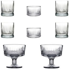 Resim 8 Parça Meşrubat Bardağı Çerezlik Ve Dondurmalık Kase Set 0 