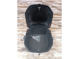 Resim Bgc Motosiklet Arka Çanta 33 Lt Pembe Sinyal ve Stop Işıklı 