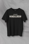 Resim Kendim Seçtim The Mandalorian Bebek Yoda Cep Tasarımı Star Wars Baskılı Tişört Unisex T-shirt 