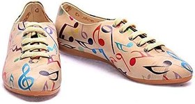 Resim Music Notes Babet Ayakkabı SLV006 