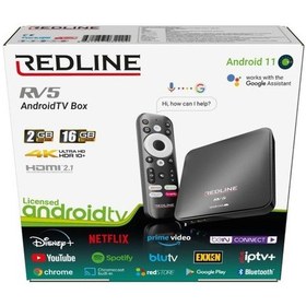 Resim Redline RV5 Android 11 Lisanslı TV Box 