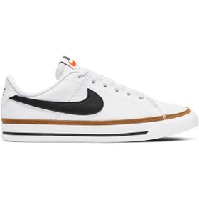 Resim Nike Court Legacy (GS) Çocuk Beyaz Koşu Ayakkabı - Da5380-102 