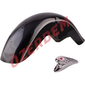 Resim Chopper Ön Çamurluk Siyah (16 Jant) 