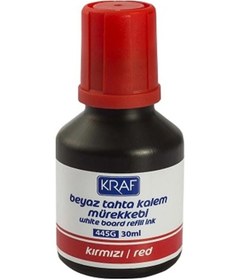 Resim Kraf Beyaz Tahta Kalem Mürekkebi Kırmızı 445 G 30 ML 