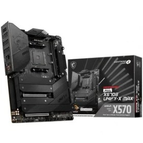 Resim Msı Meg X570S Unıfy-X Max Am4 Ddr4 5800 Mhz (Oc) 6 x M.2 USB 3.2 2.5g Lan Atx Anakart 