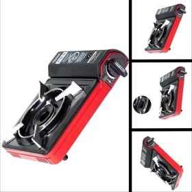 Resim Uyguna-Yakala Tekli Portatik Ocak Kırmızı CK-505-KT.160 