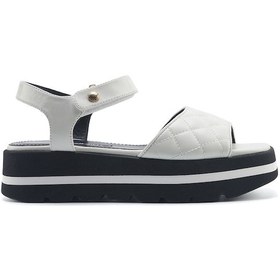 Resim Nine West Orkessa 5fx Beyaz Kadın Düz Sandalet 000000000101944958 Beyaz 