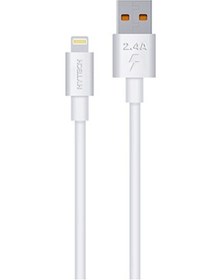 Resim Hytech HY-X99 3m 2.4A Usb to Lightning Beyaz Data + Sarj Kablosu 
