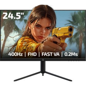 Resim Gamepower Lucid S40 24.5'' 400Hz 0.2Ms Fast VA E Spor Pivot RGB FHD Gaming Monitör 