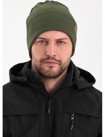 Resim Erkek Genç Şapka Bere - Spor, Rahat, %100 Pamuklu, El Yapımı, Yerli Üretim Kalitesi - Standart / Haki Haki 